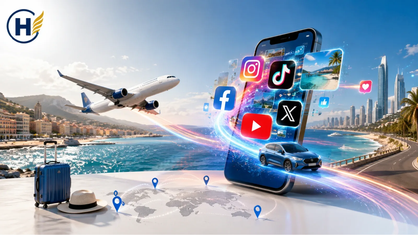 Viaggiare ai tempi dei social network