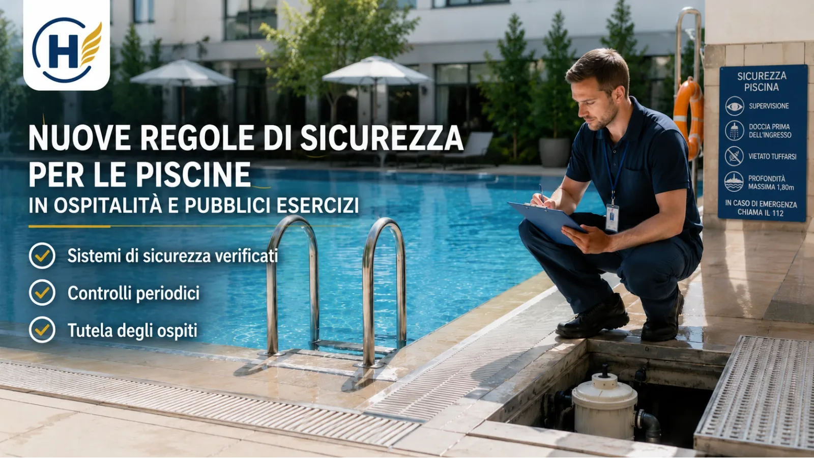 Sicurezza piscine, nuove norme