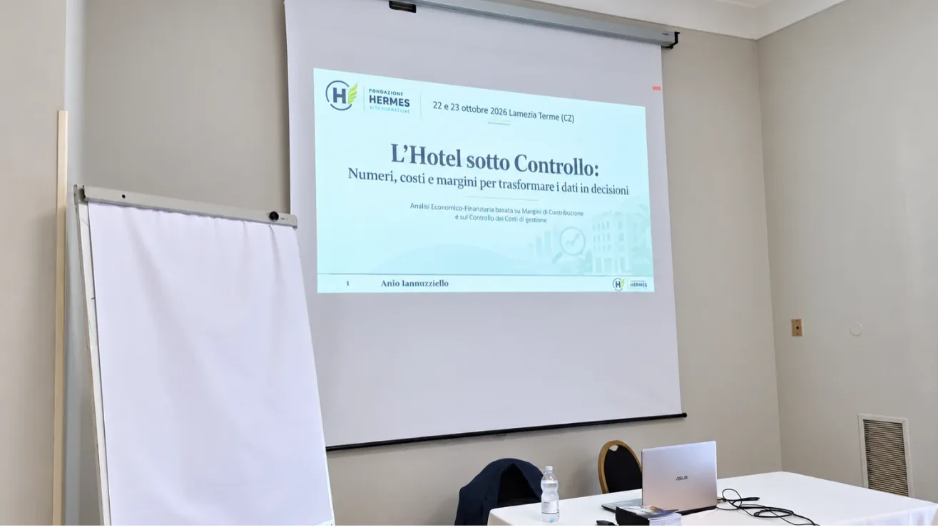corso controllo di gestione alberghiera, hermes