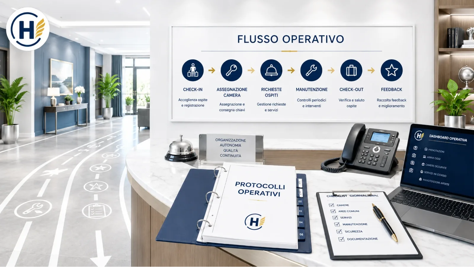 Protocolli operativi in hotel