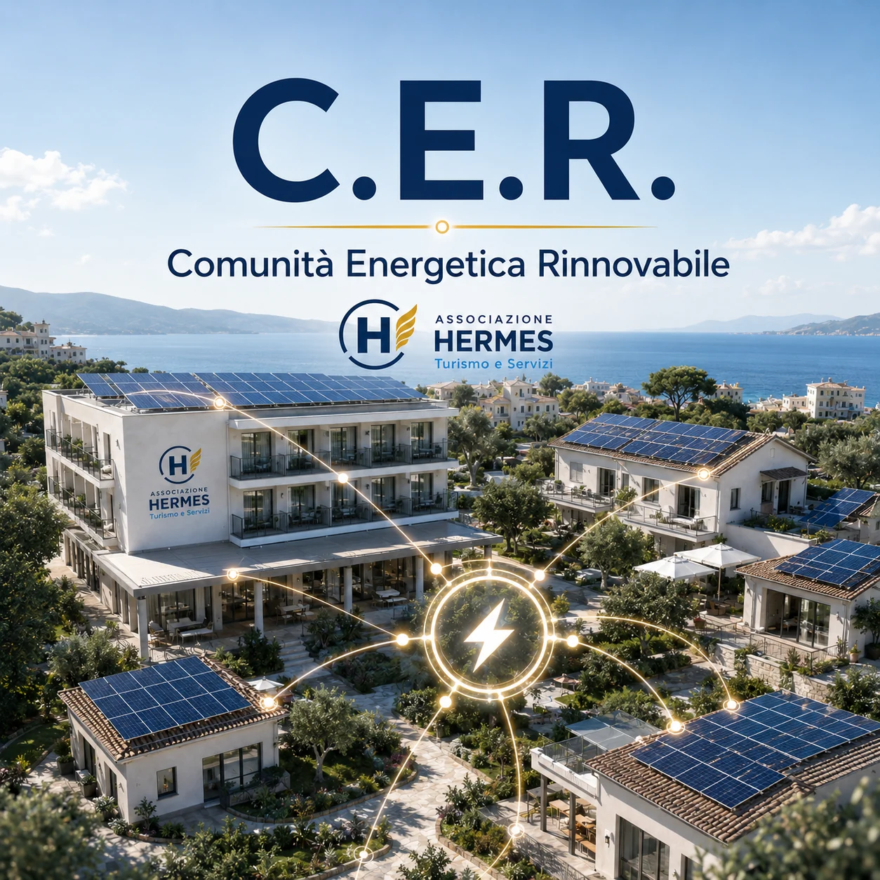 Comunità Energetica Rinnovabile: strutture ricettive che condividono energia